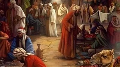 قصه في بلاد الشام قديما كان هناك رجل من الصالحين كامله