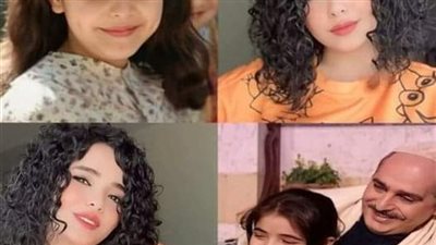 بـدت وكأنها لوحـة مرسـومة من فـرط جمالها هدية الطفـلة الشهيرة في باب الحارة إبنة بوران وحفـيدة أبو عصام الممثلة الشابة 