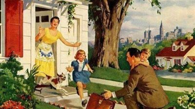 قصه كان رجلاً دوماً يقول لزوجته عند خروجه من المنزل. كامله
