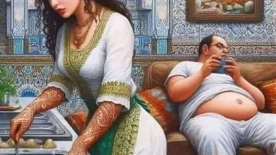 رجل تزوج في مكان اقامته مع امرأة ورزق