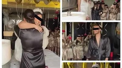 زفـاف مـصري بالروب داخل غرفة النوم