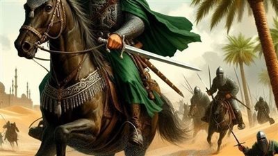 الرسول صلى الله عليه وسلم والصحابى الاسود