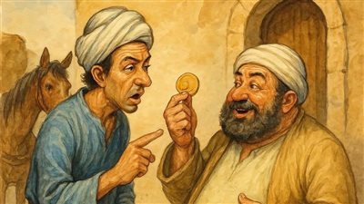 حكاية الجار البخيل وجحا