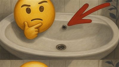 ضــاع عمرنا واحنا منعرفش ســر وجود هذه الفتحة في المغــسلة معلومة يجــهلها الكثيرين
