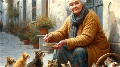 قصة المرأة العجوز