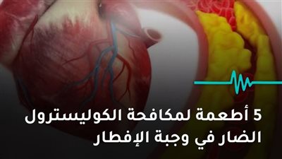 5 أطعمة لمكافحة الكوليسترول الضار في وجبة الإفطار