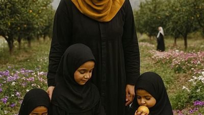 كان هناك أمرأة أرملة