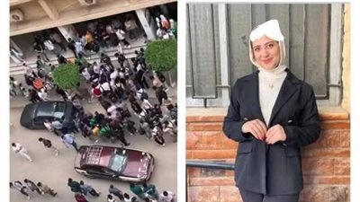 كاميرات المراقبة كشفت المستور.. ماذا حدث لطالبة جامعة الزقازيق قبل سقـوط